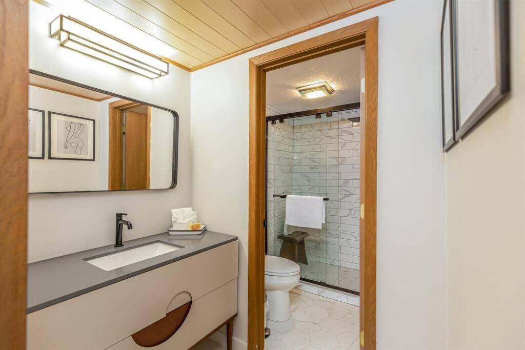Peaceful 2-Bedroom Townhome Retreat W/Wooded View Galena Buitenkant foto