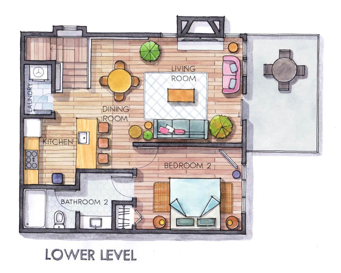Peaceful 2-Bedroom Townhome Retreat W/Wooded View Galena Buitenkant foto